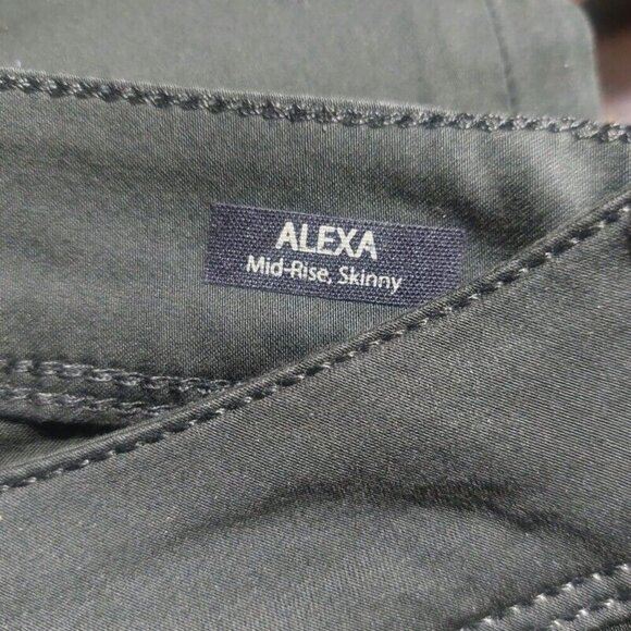 Mavi Gold ALEXA Mid Rise Skinny Denim Jeans Womens 26 X 32 Green Pants Sample - Picture 3 of 8